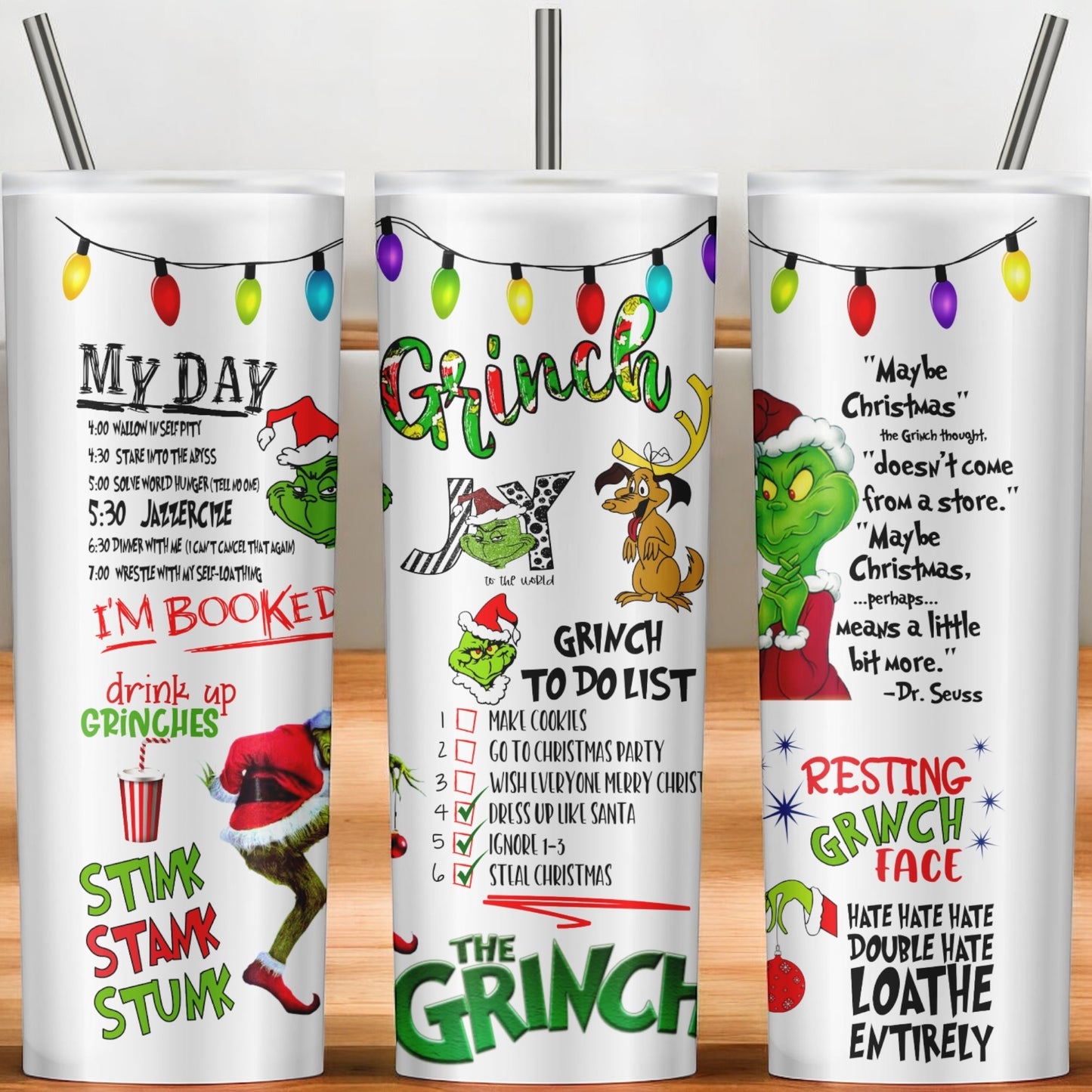 Christmas 20oz Tumblers