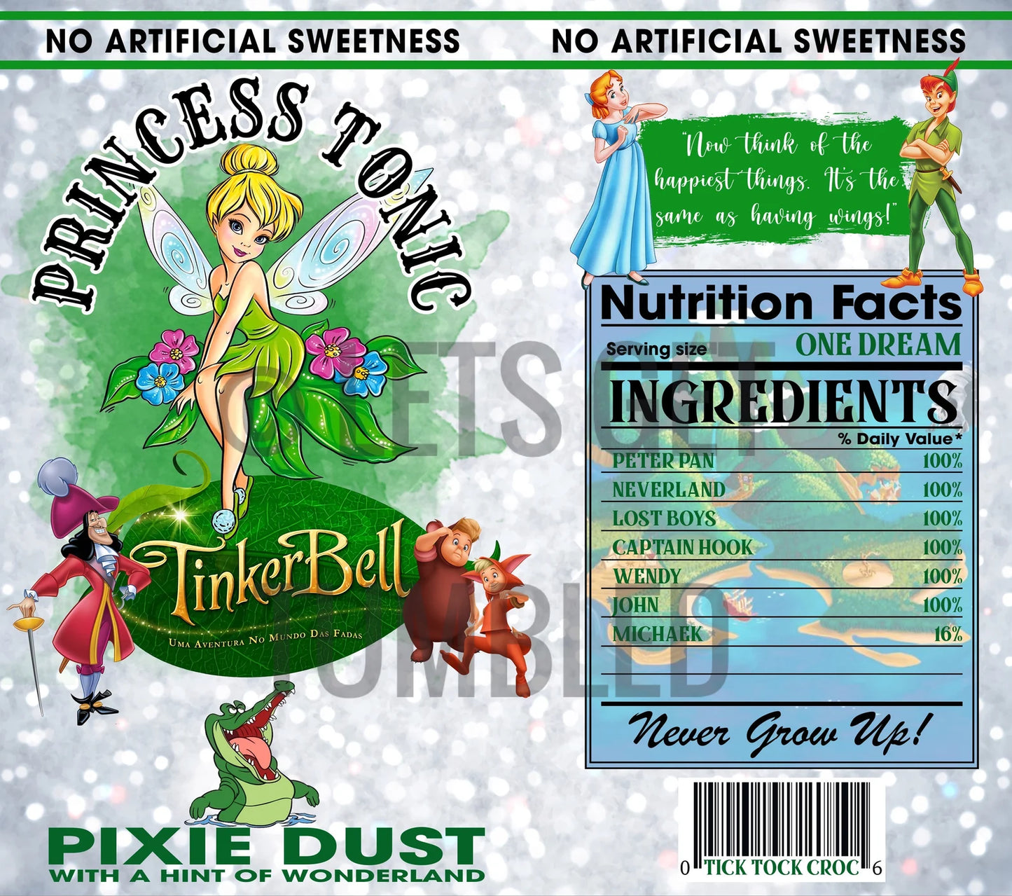 Princess Tonic Sublimation Prints
