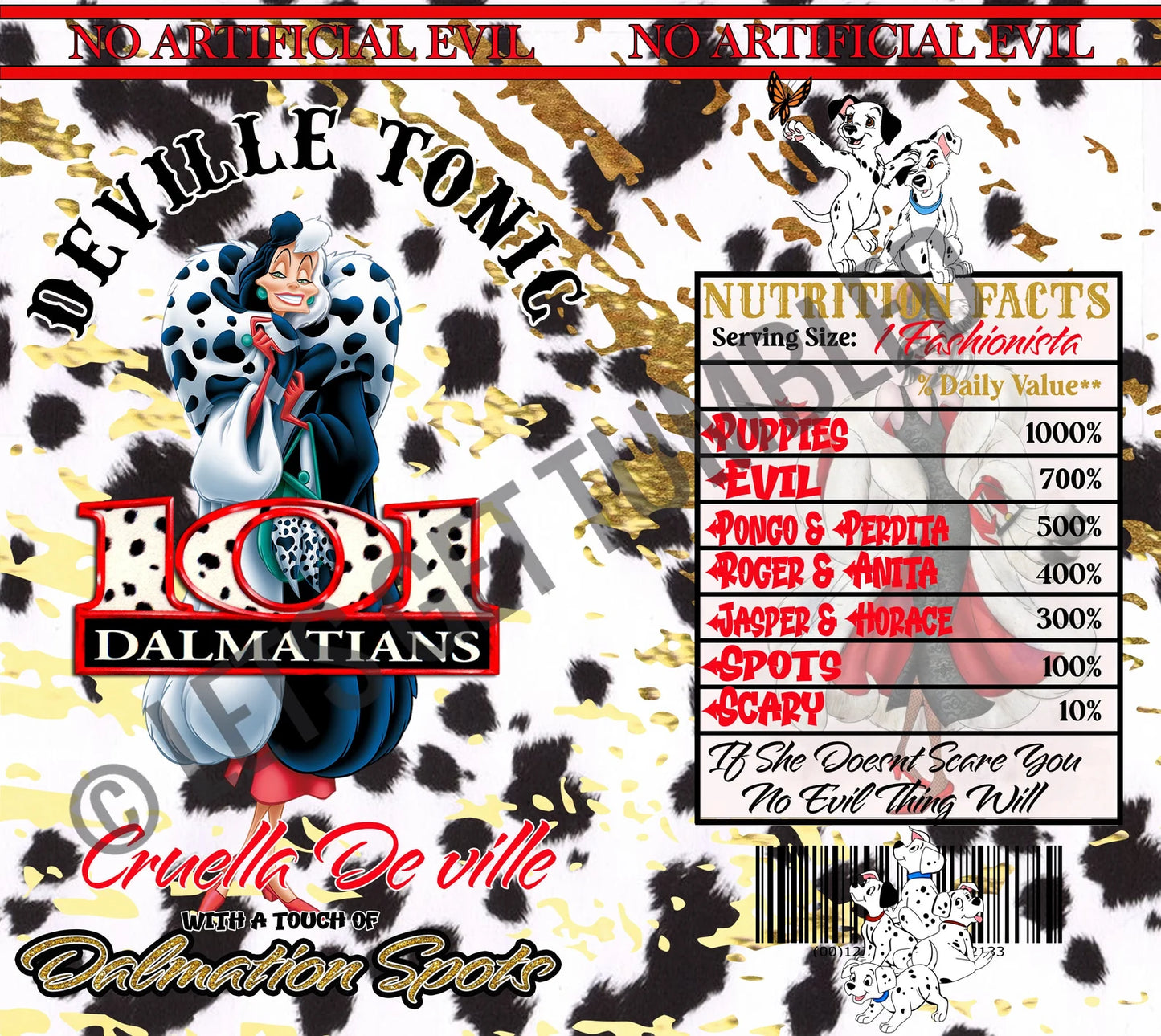 Wicked Tonic Sublimation Prints