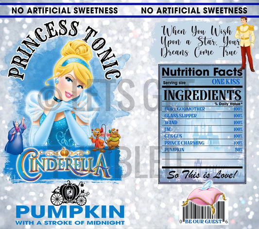 Princess Tonic Sublimation Prints